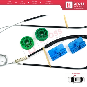 BWR324 Window Regulator Repair Kit Front Right <b>Door</b> for A6 C5 4B 1997-2005 Allroad 4BH 4/5 <b>Door</b> 4B0837462 - Product Image 3