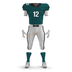 Vente en gros d'uniformes de football américain bon marché Forfait d'entraînement personnalisé par sublimation Équipes de jeunes adultes hommes femmes Commandes en gros - Product Image 5