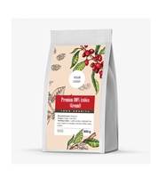 HANCOFFEE - Granos de Café Robusta Tostados de Vietnam, los Más Baratos, 500 g/Bolsa, Empaque Personalizable ODM/OEM, MOQ Pequeño - Muestra Gratis