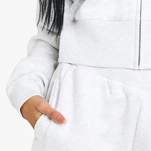 Sweat-shirt décontracté moderne pour femmes, entretien facile, mode quotidienne, fermeture éclair, design de haute qualité pour les commandes en gros, manches longues - Product Image 3