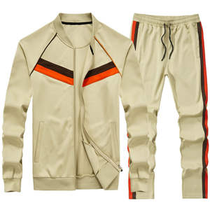 Chándal OEM para hombre Tech Fleece con cremallera logotipo personalizado 100% algodón patrón sólido para el invierno Jogging liso chándal en blanco para hombre - Product Image 3