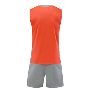 Maillot de volley-ball unisexe en polyester 100% imprimé par transfert thermique numérique, designs personnalisés en gros - Product Image 3