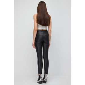 Pantalones Ajustados con Aspecto de Cuero - Product Image 5