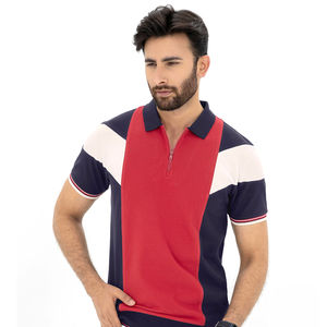 Camiseta Casual para Hombre, de Lona Sólida, Transpirable, Estilo Gótico, con Cierre y Manga Corta, con Logotipo Personalizado - Product Image 2