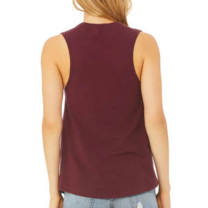 Camiseta transpirable sin mangas de algodón para mujer Bella Canvas - Product Image 2