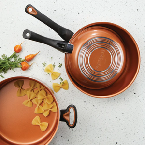 5 Búa đồng nấu ăn đồ dùng nhà bếp đồ nấu nướng Hà Lan lò Súp sữa bít tết chiên nồi đồng nấu ăn nồi Pan đồ nấu nướng Bộ - Product Image 5