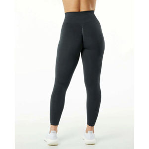 Tela de punto sin costuras Poliéster Material de algodón Secado rápido Alta calidad Tapered High Waisted Shadow Mujeres Legging sin costuras Scrunch - Product Image 2