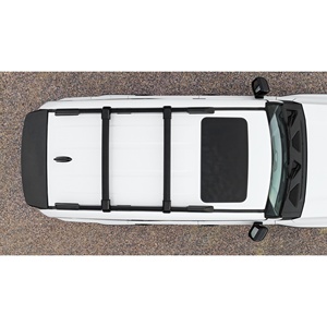 Barres transversales en alliage d'aluminium <span class=keywords><strong>2</strong></span> pièces, aérodynamiques, antivol, pour barres de toit, accessoire extérieur de voiture, barres transversales de toit pour Toyota LC250 - Product Image 3