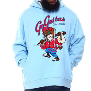 Sudadera con Capucha Corta Extra Grande de Invierno para Hombre, Diseño Urbano de Dibujos Animados, Tejido Grueso de 600 g/m², Forro Polar, Estilo Galaxia, Ropa Urbana Estética - Product Image 5