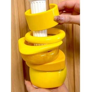 สร้อยข้อมือเรซินแฟชั่นสำหรับผู้หญิงเป็นกลุ่มสินค้า OEM จากโรงงาน - Product Image 2