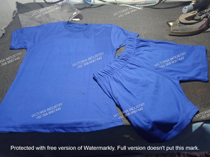 เสื้อ2ชิ้นฤดูร้อนของผู้หญิงชุดสั้นลำลองกางเกงขาสั้นผ้าฝ้ายมีฮู้ดระบายอากาศกันน้ำมีโลโก้ที่กำหนดเอง - Product Image 4