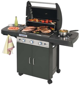 Barbecue a Gas Doppio Serie 3 Classic Ls Plus Dark Cm. 120,5x60x116 H - Product Image 1