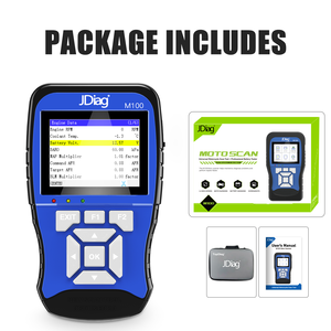 2-em-1 para Scanner JDiag M100 OBD2 Moto <span class=keywords><strong>Scan</strong></span> 12V Analisador de Bateria Tester Ferramenta de Diagnóstico Multi-Sistema para Motocicletas e - Product Image 6