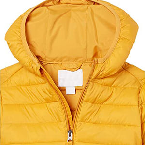 Vestes d'hiver à capuche pour hommes, design personnalisé tendance, qualité supérieure, imperméables, coupe-vent, col montant, logo sur le devant - Product Image 2