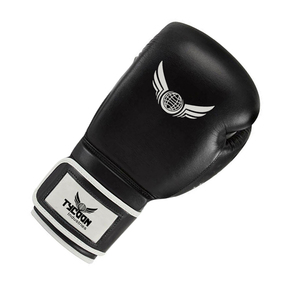 Guantes de boxeo personalizados Diseño profesional Blanco Rojo Pu Cuero Guantes de boxeo profesionales Envoltura de mano Guantes de boxeo para jóvenes al por mayor - Product Image 6