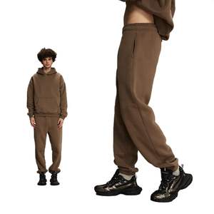 Conjunto de pantalones de chándal de punto Unisex 2025, suéter largo con estampado sólido para adultos, transpirable, cómodo para hombres y mujeres, 2 conjuntos para - Product Image 2