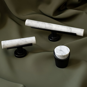 มือจับประตูหินอ่อนหรูหรา ทันสมัย ทนทาน สำหรับตู้เสื้อผ้า ตู้เก็บของ ประตู จำหน่ายราคาส่ง - Product Image 5