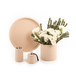 Brûleur d'encens en cuir design Bakhoor avec plateau rond et boîte de rangement Brûleur Bakhoor doué par Home Arts - Product Image 6