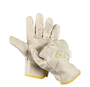 Guantes de trabajo de la mejor calidad Guantes de seguridad resistentes a cortes para trabajos al aire libre, soldadura, Reparación Automotriz y tareas mecánicas - Product Image 3