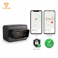 Traceur GPS OBD 4G Plug & Play pour iOS et Android avec positionnement en temps réel (GPS, BDS, LBS), géolocalisation, antivol, détection ACC et gestion de flotte de camions