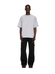 Impression OEM Conception Personnalisée Blanc Coton Lourd stock 280gsm T-Shirts Hommes Streetwear T-shirt Surdimensionné Fabriqué au Pakistan - Product Image 4