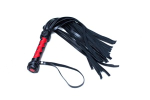 Kit de floggers en cuir véritable-Ensemble de qualité supérieure avec flogs et fouets, culture d'équitation-Accessoires en cuir originaux, kit de chasseur fait main - Product Image 6