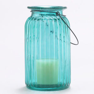 Multicolor Glass Tea light <b>Lantern</b> <b>Candle</b> holders - Product Image 3