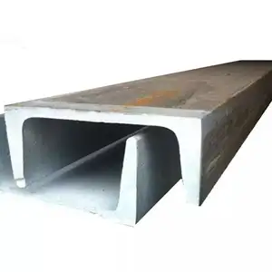 Fornitura diretta in fabbrica S335 JR 200x80x7.5x11mm profilo in acciaio zincato acciaio leggero C U canale trave in acciaio