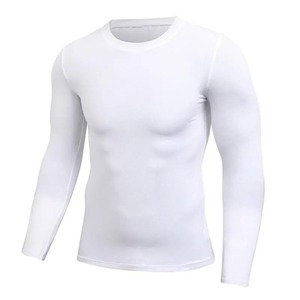 T-shirt de compression respirant pour homme Haut confortable pour le sport d'été Vêtements de course Jogging Pull à fermeture éclair quart de tour - Product Image 6