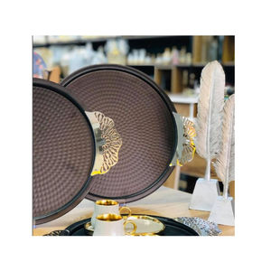 En acier inoxydable plateau de service de qualité supérieure argent Dessert affichage stockage des aliments pour accessoires de cuisine à la maison - Product Image 4