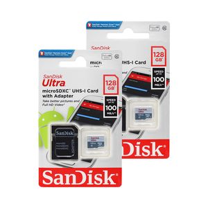 การ์ดหน่วยความจำ SanDisk 128 GB x 2 (256 GB) HC Ultra UHS-1 - Product Image 1