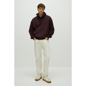 Best Seller Sudaderas con capucha de moda para hombres 100% Algodón Casual Loose Fit Hombres Dailywear Sudadera con capucha Venta al por mayor Bangladesh OEM/ODM - Product Image 5