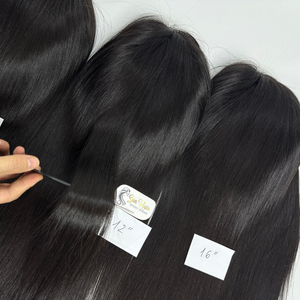 Pelucas de Cabello Humano con Cierre de Encaje HD de Sun Hair Company, Densidad 200, Cutícula Completa Alineada, Cabello Vietnamita Virgen, Extensiones de Cabello Humano - Product Image 2