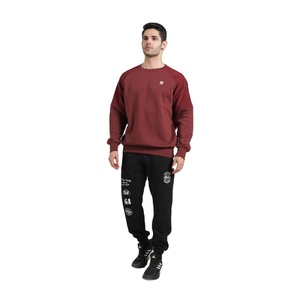 Blank Quality Cotton Oversized Sweatshirt OEM Custom Print Logo Polyester Vintage <b>Crewneck</b> Men Sweatshirt - Product Image 3