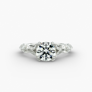 Joyas Starspire hechas a mano, anillo chapado en oro rosa de plata 925 Vintage, Diamante Moissanite VVS, tamaño personalizado, lujo atemporal - Product Image 6