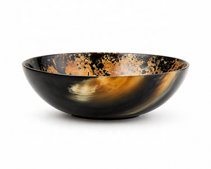 Bol en corne de buffle naturelle, fait main, bol de service de luxe, vaisselle décorative écologique, décoration de cuisine et de salle à manger unique, cadeau pour la maison - Product Image 2