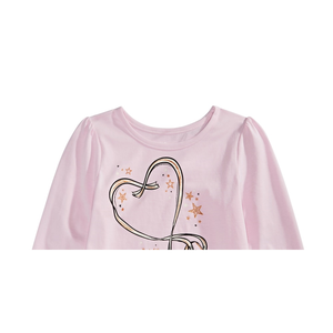 Epic Threads T-shirt rosa per bambine con scritta 'Ballet Slippers', taglia 2T, abbigliamento per bambini - Product Image 2