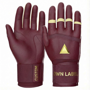 Gants de frappe de baseball imprimés sur mesure, prix de gros, faible MOQ, extensibles dans quatre directions, souples, pour le softball - Product Image 5