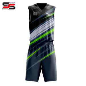 <b>High</b> Quality Custom Quick Dry Breathable Basketball Jersey Sublimation Basketball Uniform for Men <b>Top</b> - Product Image 3