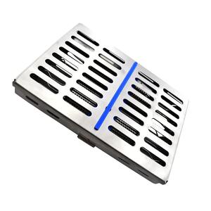 Básico 10 piezas Dental Periodontal Gracey Curettes Explorer Prob Kit Manual Escalador de acero con material plástico - Product Image 5