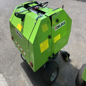 Mini Tractor Portátil Económico, Enfardadora y Envolvedora de Heno Hidráulica 850 870, Máquina para Enrollar Heno para Forraje Agrícola - Product Image 1