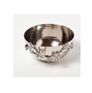 Vajilla Tazón para servir en metal de acero para servir platos Platos de mesa y Tazón de frutas secas para cenar a un precio asequible - Product Image 1