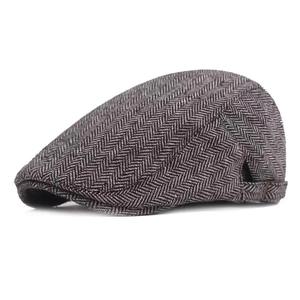 New Arrival Wholesale Breathable Cotton Adjustable Casual Gatsby <b>Hat</b> Newsboy Duckbill Ivy Flat Peaked <b>Beret</b> <b>Hat</b> - Product Image 3