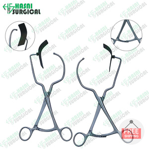 Pinzas de reducción de bloqueo de placa ortopédica Manual aprobadas por CE ISO Instrumento de acero inoxidable de grado médico en forma de L Hasni - Product Image 2