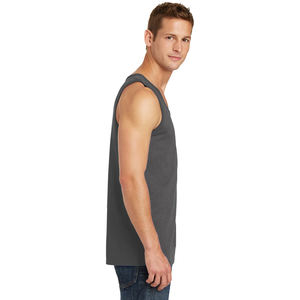 Camiseta sin mangas sólida básica de entrenamiento para hombre, camisetas informales, camiseta sin mangas básica para hombre, camiseta sin mangas para gimnasio informal Stringer - Product Image 3