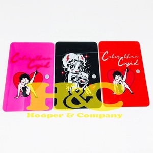 Extensiones de Pestañas Acrílicas Rosa Bebé con Diseño de Mariposa, Estilo Nuevo, Magnéticas, Sostenibles, con Logotipo Negro Personalizado - Product Image 2