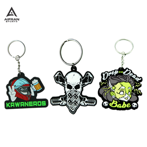 Llavero de PVC Suave 3D AIFRAN, Llavero de Goma Promocional con Logotipo Personalizado, Colgante de Anime de Dibujos Animados Personalizado, Regalo al por Mayor - Product Image 4