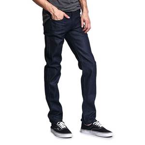 New Summer Casual Denim <b>Jeans</b> For <b>Men</b> Korean Fashion Versatile Small Leg <b>Jeans</b> <b>Elastic</b> Embroidered Denim Pants - Product Image 2
