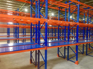 Có Thể Điều Chỉnh Kệ Kim Loại Kho Pallet Nhiệm Vụ Nặng Nề Kệ Lưu Trữ Giá Nhà Để Xe Lưu Trữ Giá Giải Pháp Cho Kho - Product Image 3
