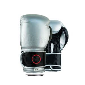 Guantes de Boxeo de Cuero Personalizados, Cómodos y Profesionales, con Absorción de Humedad para Entrenamiento de Combate y Boxeo - Product Image 1